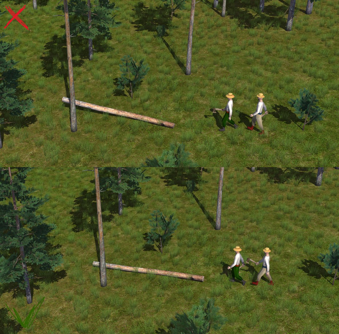 Can't work on big content updates while the game has game-breaking bugs like this: