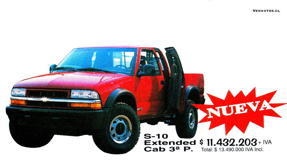 VeoAutos's tweet image. Chevrolet Parte Gama 4x4 Concesionario Coseche Octubre 1998. 

+ info facebook.com/photo?fbid=131…

#silverado #s10extendedcab #astrovan #blazer @chevrolet @RiveraNotario @ChevroletCL @coseche