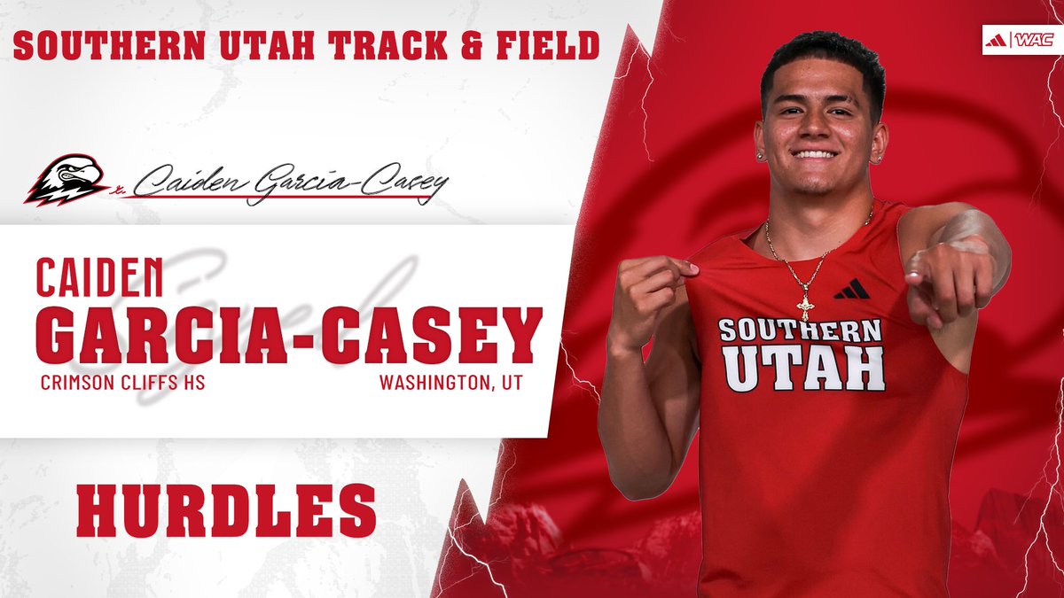 Welcome to Southern Utah, Caiden ✍️ 

⚡️ 110H - 14.58
⚡️ 300H - 38.24

#TBirdNation ⚡️ #RaiseTheHammer