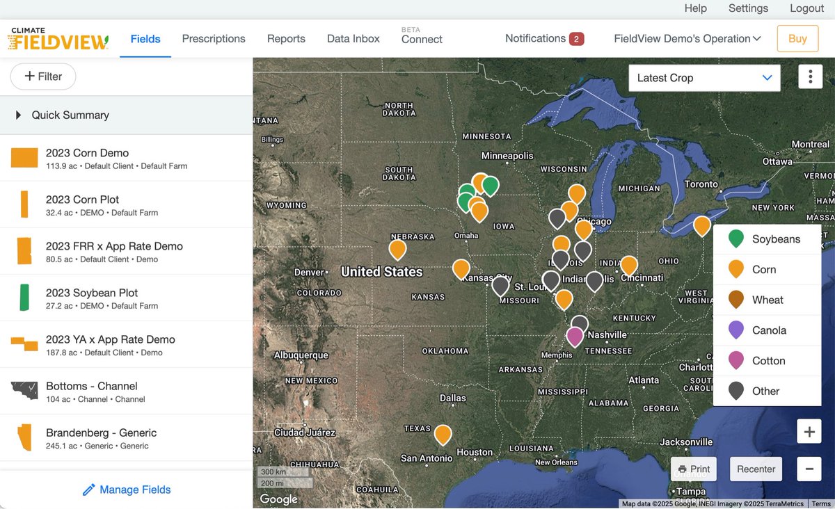 fieldviewhelp's tweet image. Insight Layers on Web

Biomass degradation highlights fields with significant crop health issues, helping FieldView users quickly identify and prioritize fields that require attention.

support.climate.com/kt#/kA0Vb00000…