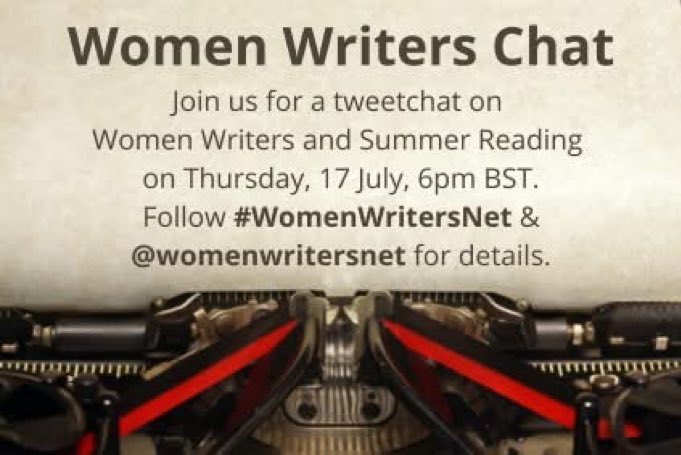 Valeria Vescina (@valeriavescina) on Twitter photo Come join us this coming Thursday, 17 July, for our monthly <a href="/womenwritersnet/">Women Writers Network</a> #tweetchat! We’ll be talking about #womenwriters and summer #reading. Come join us this coming Thursday, 17 July, for our monthly <a href="/womenwritersnet/">Women Writers Network</a> #tweetchat! We’ll be talking about #womenwriters and summer #reading.