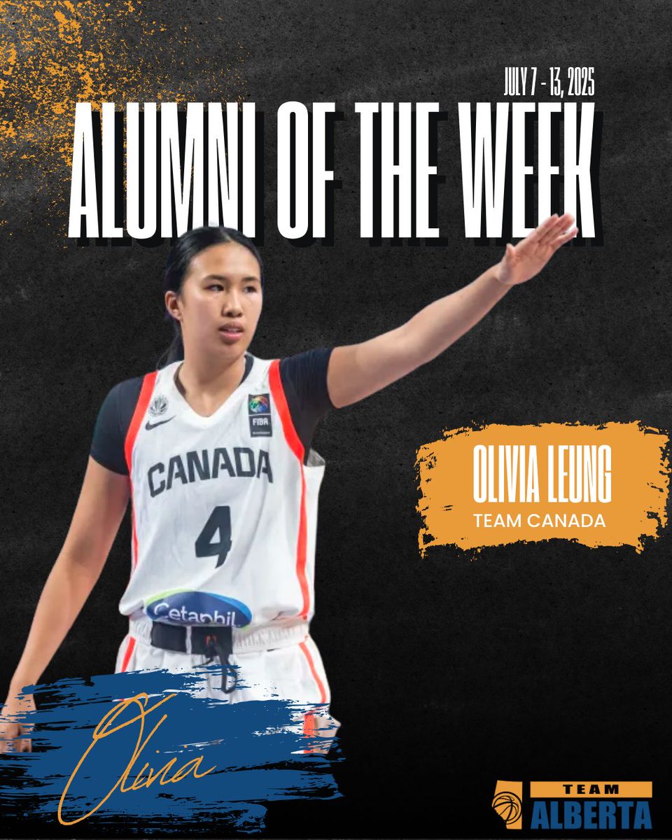 🏀 Olivia Leung is ABA’s Alumni of the Week!

The Calgary native is shining at the FIBA U19 World Cup, helping 🇨🇦 start 2-0 with big games vs Portugal &amp; Nigeria 🔥

🔗 Full story: abbasketball.ca/article/105489 

#AlbertaBasketball #ABAAlumni #FIBAU19 #TeamCanada