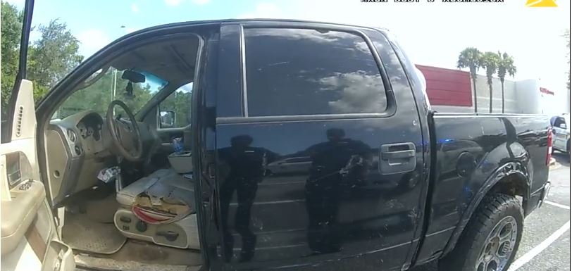 Vigilance by a determined Okaloosa County Sheriff’s Office deputy helped nabbed the driver of a stolen pickup truck Sunday within approximately an hour of the crime, 45 miles away.
The victim, who lives on Highway 393 near Crestview, reported spotting someone running through his