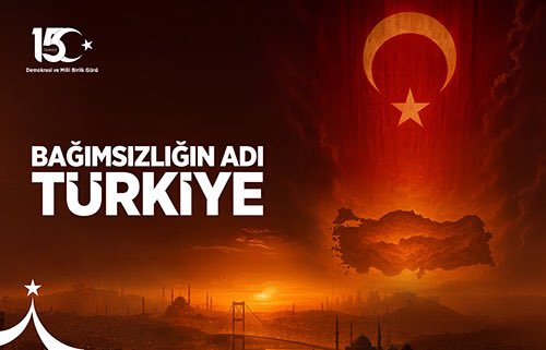 deepsis_tech's tweet photo. #15temmuz ‘un iradesi, yerli teknolojimize, savunma sanayiimize ve yapay zeka vizyonumuza ilhamdır.

Türkiye’nin dijital istiklal ve teknoloji bağımsızlığı mücadelesinde biz de varız. https://t.co/jTIiRc3koE