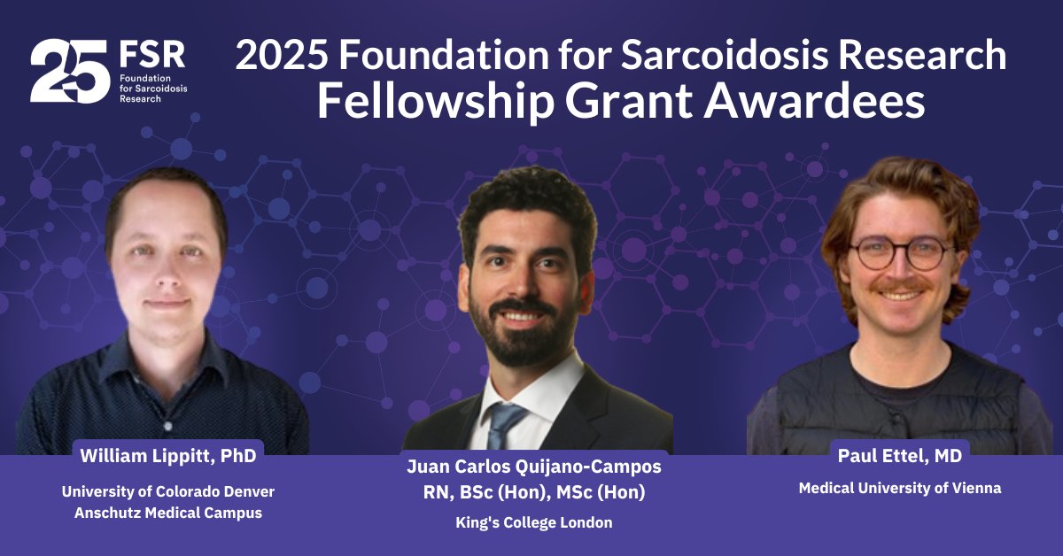 Paul Ettel, MD-PhD student in the lab has been awarded a prestigious Early Career Fellowship Grant from <a href="/StopSarcoidosis/">FSR</a>. FSR will support Paul’s research on the role of neutrophils and arginine metabolism in granuloma formation in sarcoidosis. Congratulations!