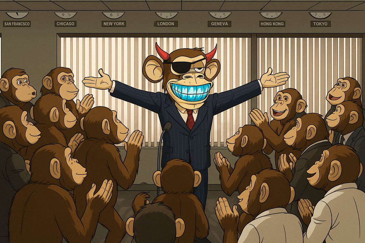 smokethatdank1's tweet image. Good news apes

The reveal is still on for tomorrow

5 pm est

The link is posted below

As we have stated

There will be no more delays

It’s time to reward the believers

24 hours

7/15/25

apesonape.io

soundcloud.com/apesonape/sets…

Believe in something

Apes together…