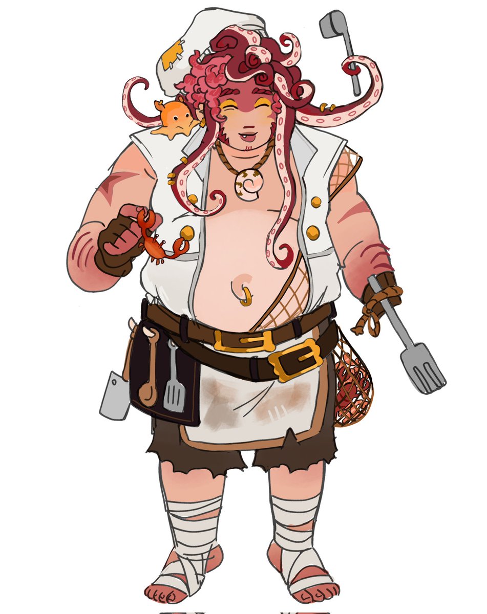 gellyplanet's tweet image. ocs of mine that I designed for @doodlelyfe_1 's pirate crew (⁎˃ᴗ˂⁎)