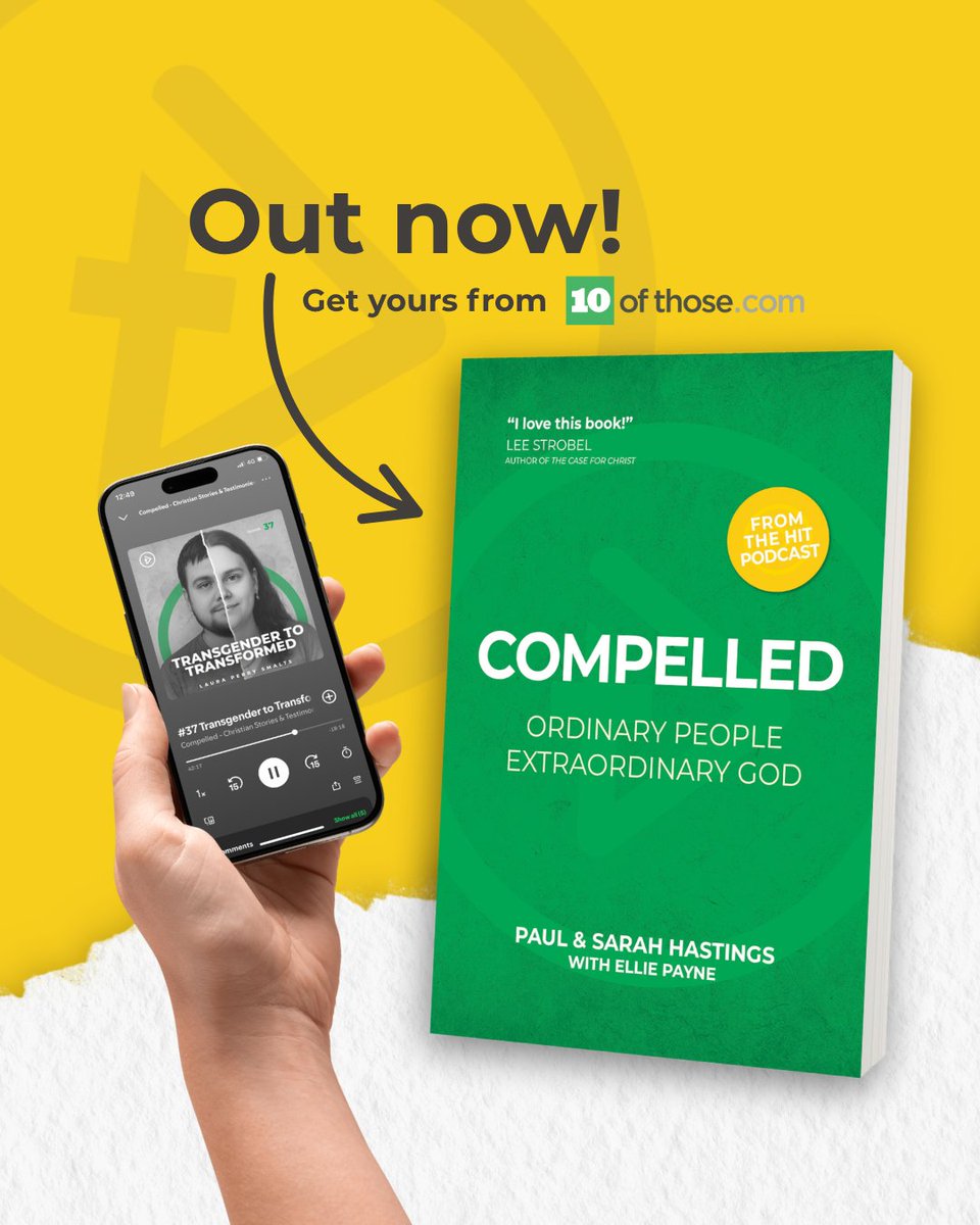 CompelledPod's tweet image. Have you read the book yet? Or have you given the book to someone?
Order directly from our publisher, 10ofThose: us.10ofthose.com/.../97818372..…
Or order on Amazon: amzn.to/3GwRw1C