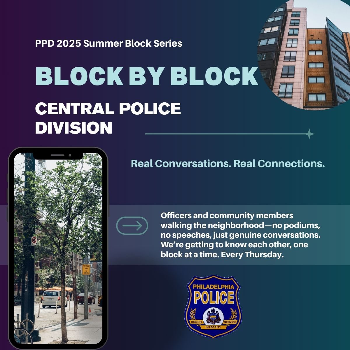 PPDMGillespie's tweet image. 10th & Arch - 1pm Thursday 7/17/25
You know what to do…… @PPD09Dist
The work continues……… @PPDComPrtBureau
