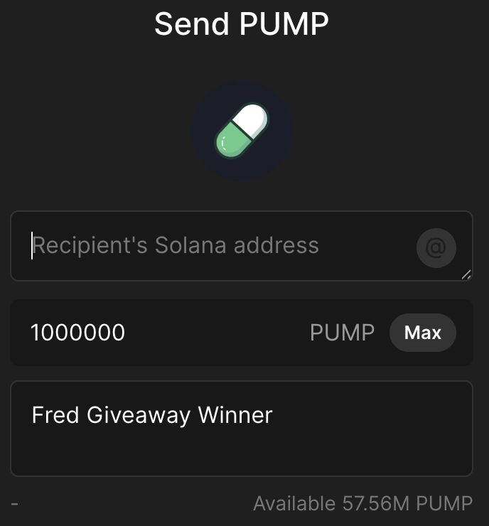 nobi100x's tweet photo. I'm airdropping $10,000 $PUMP among the first 1500 people who follow and retweet!

Drop your wallets + comment $SOL https://t.co/s25g0J672f