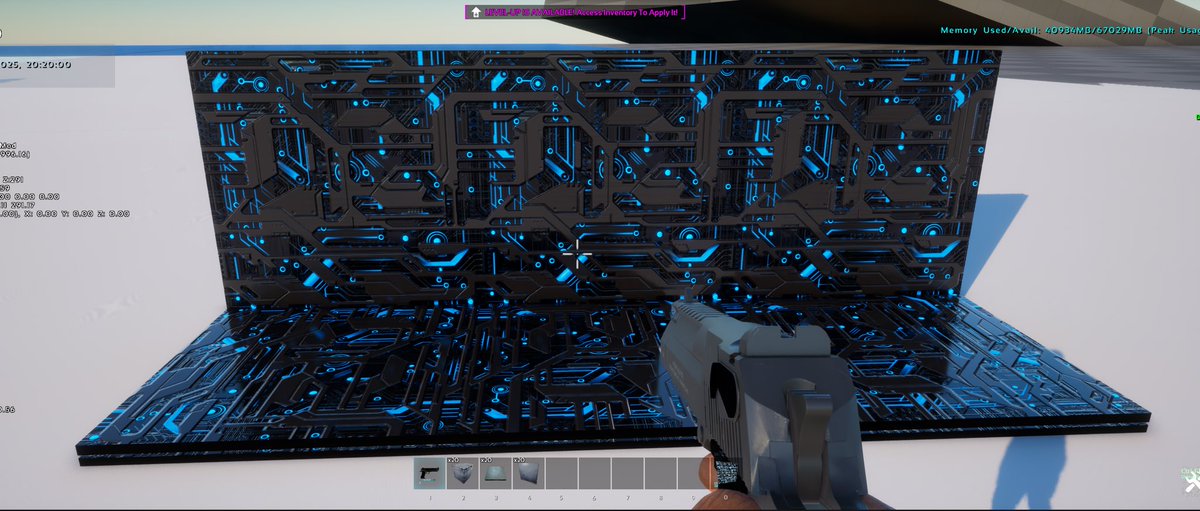 Giving my Tek Station Skin mod some love with new wall and ceiling pieces! Full set drops on Quantum tomorrow. Check it out! <a href="/survivetheark/">ARK: Survival Ascended</a> #ASA #playARK #ARKSurvivalAscended