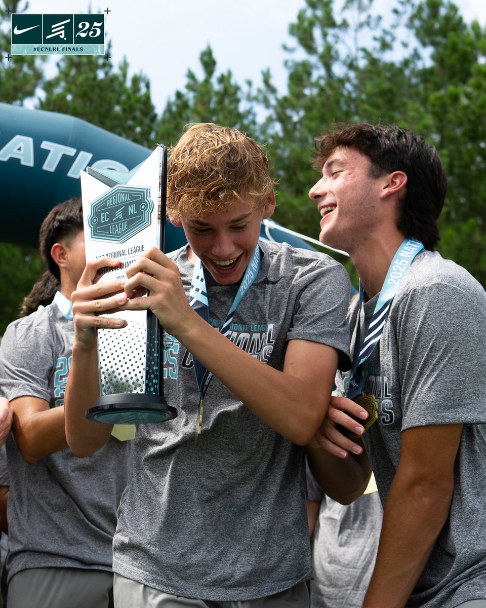 The 2️⃣0️⃣2️⃣5️⃣ U17 ECNL Regional League National Champions 🏆 #ECNLRLFinals