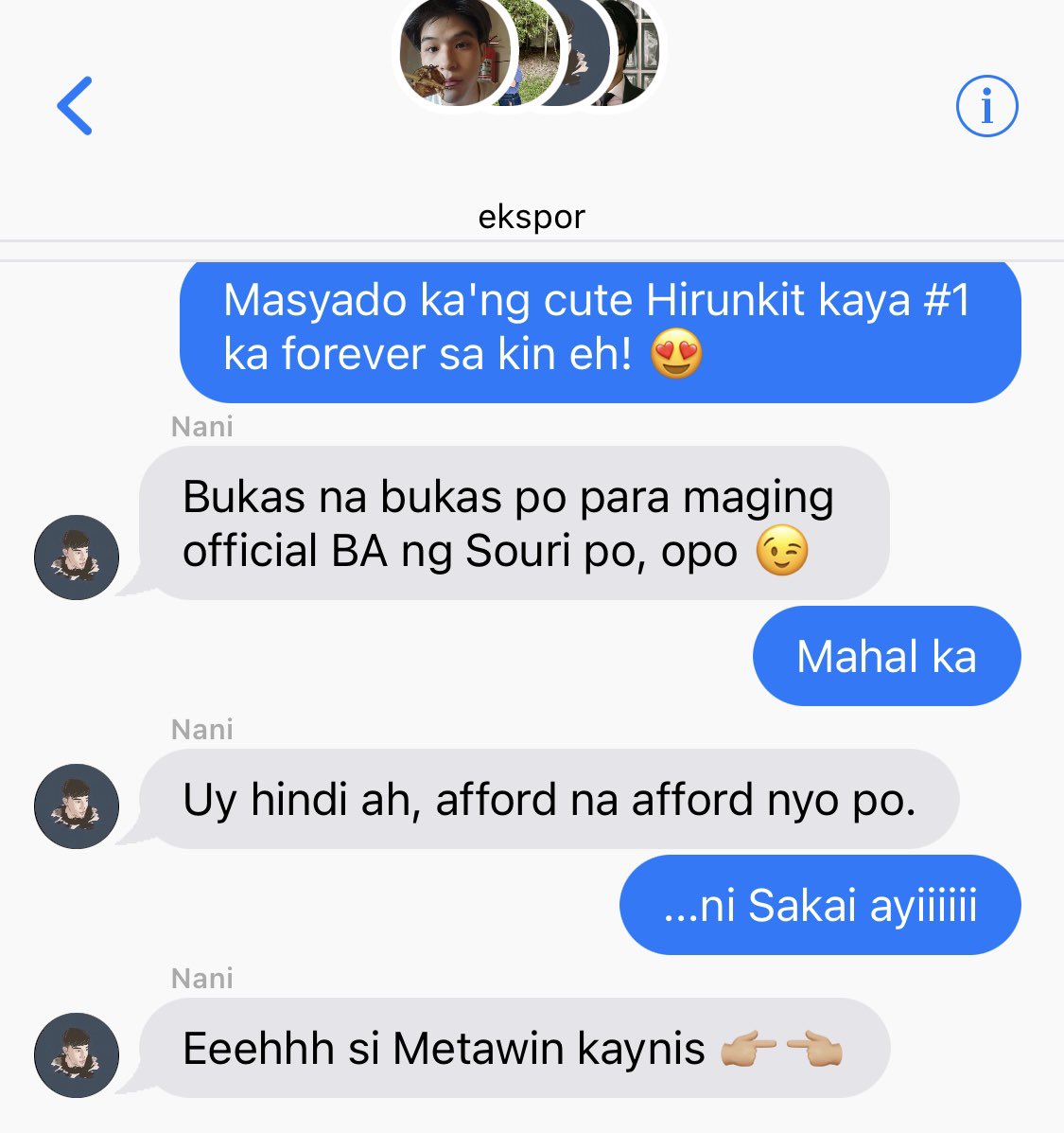Taynibabols's tweet photo. Eh sa eto lang ang nakayanan ng limited edition ko'ng utak today 😉
#fakeGC
#fiXtion
#ALTERNATEUNIVERSE https://t.co/nufGmHBBAA