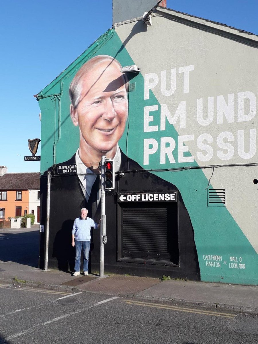 Jack Charlton memorial in Waterford us Irish do love Jack #lufc