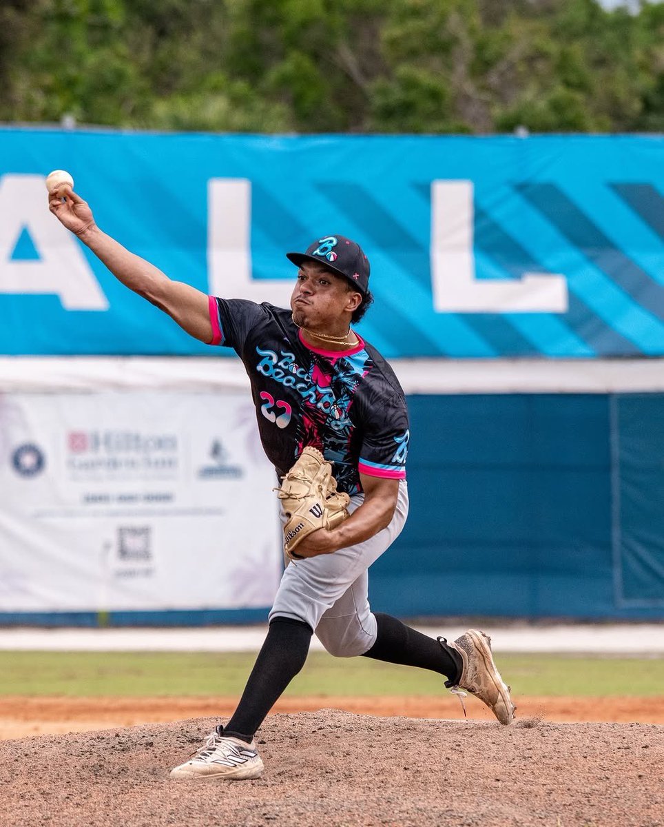 Elite Recruits (@eliterecruits_) on Twitter photo Alex Rosario RHP Transferring from University of Louisiana at Lafayette
Continues to dominate on the mound for
<a href="/beachboysbsb/">Boca Beach Boys</a> this summer:
7 IP, 0 ER, 3 H, 0 BB, 14 Ks
0.00 ERA
0.43 WHIP
.107 BAA
2024 at Miami Dade 36.2 IP, 11 ER, 11 BB, 36 Ks
2.70 ERA
<a href="/AlexRosaarii042/">Alex Rosario</a> Alex Rosario RHP Transferring from University of Louisiana at Lafayette
Continues to dominate on the mound for
<a href="/beachboysbsb/">Boca Beach Boys</a> this summer:
7 IP, 0 ER, 3 H, 0 BB, 14 Ks
0.00 ERA
0.43 WHIP
.107 BAA
2024 at Miami Dade 36.2 IP, 11 ER, 11 BB, 36 Ks
2.70 ERA
<a href="/AlexRosaarii042/">Alex Rosario</a>
