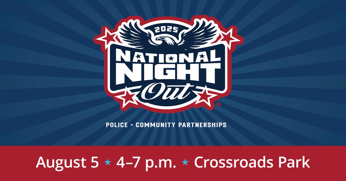 Mark your calendars! In three weeks, Bellevue Police will hold its second-annual National Night Out event at Crossroads Park. 

Ice cream, games, and face painting will help celebrate the partnership that keeps Bellevue safe for all.

Learn more here: bellevuewa.gov/city-governmen…