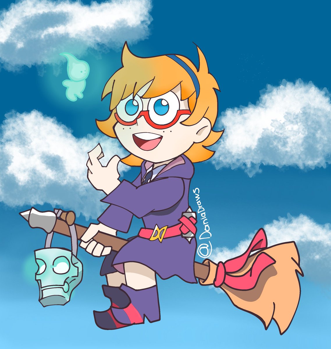 DaniaDraws's tweet image. The last member of the red team, the lovely Lotte.
Who will be next?#LWA_jp #LittleWitchAcademia🪄✨