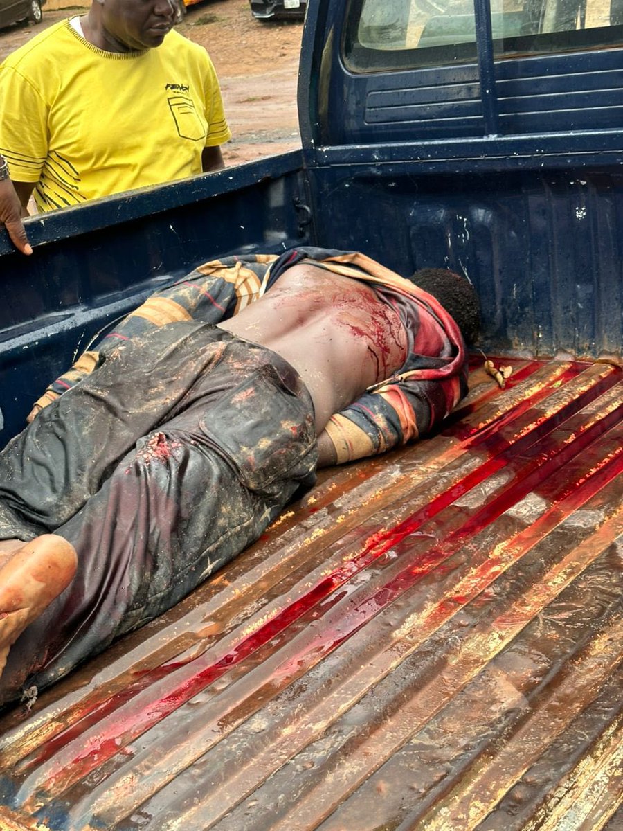 This boy’s blood in Enugu state will never go in vane. He was murdered on Saturday.

People are murdered every day in Enugu.

It will eventually get to everyone if this does not stop.

The paid influencers and liars, be careful. This boy’s blood will be on your head,