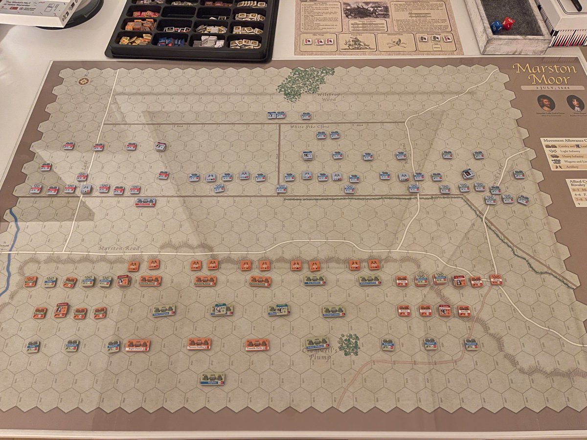 Vamos con Marston Moor #musketandpike <a href="/gmtgames/">GMT Games</a>