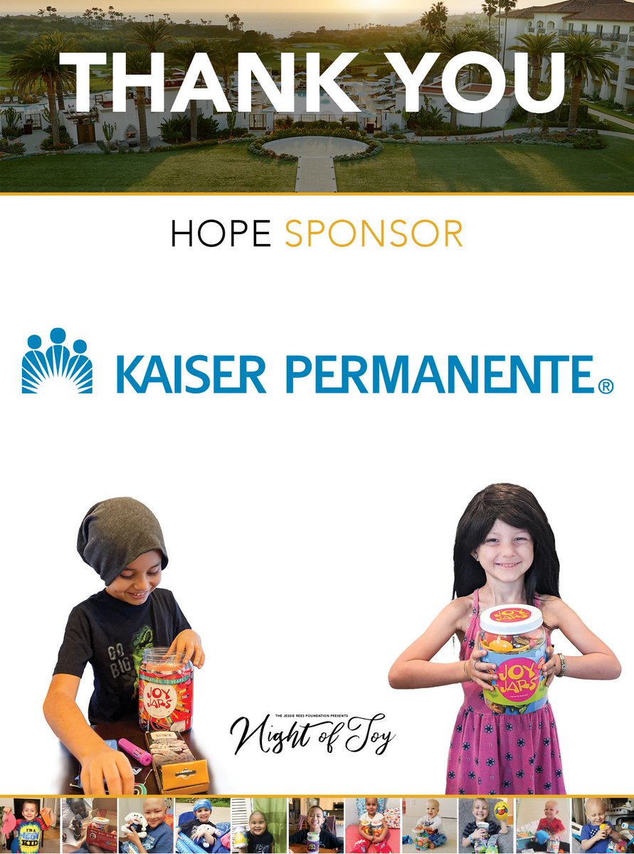 TeamNEGU's tweet image. Thank You Kaiser Permanente for being our HOPE sponsor for Night of Joy this Saturday night!  You bring so much help and hope to families caring for their Courageous Kid.  We are so grateful for your years of support!