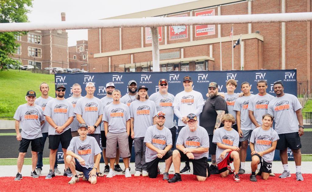 Wonderful time at the Trey Hendrickson Camp on two Sundays ago. Got the chance to show my QB skills throwing to the kids vs Trey. Hopefully we can get that deal done soon!!! 🧡🖤 #Whodey