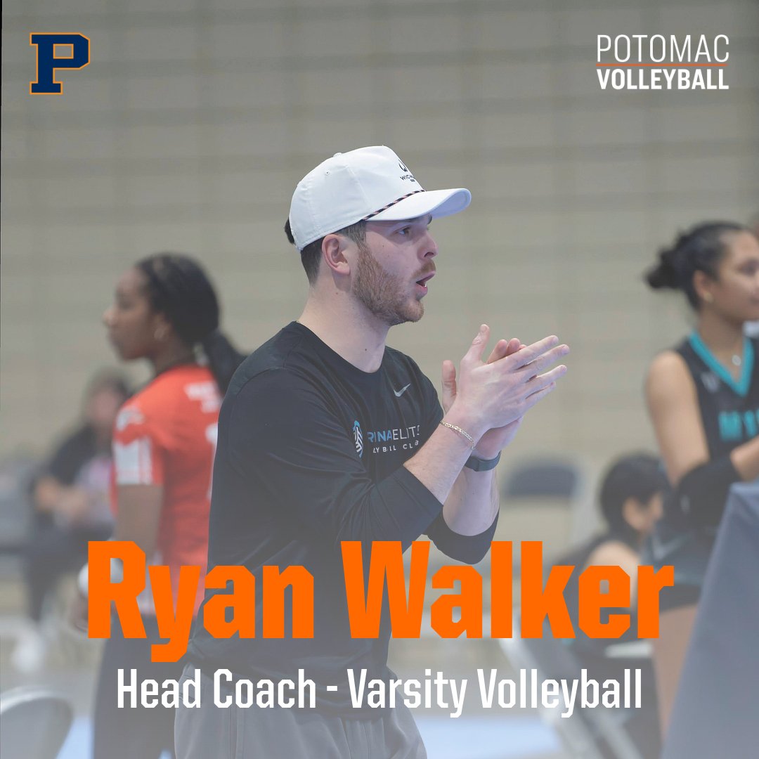 We are thrilled to announce Ryan Walker as the new Head Coach of the volleyball program at The Potomac School. Let's go Panthers! #PantherPride #WeArePotomac