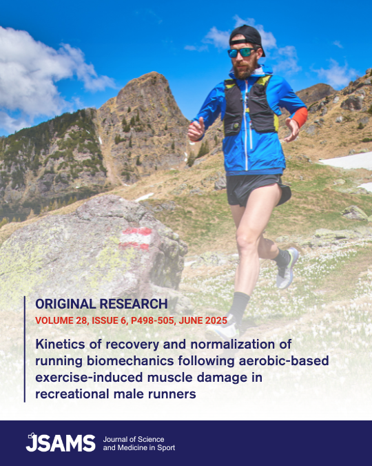 _JSAMS's tweet image. Original Research 🔍
Exercise-induced muscle damage (#EIMD) can alter running #biomechanics and impair function. This study explores #gaitrecovery after #aerobic-based EIMD and its link to muscle damage markers in recreational #malerunners.
👉 Read: zurl.co/p9x4E