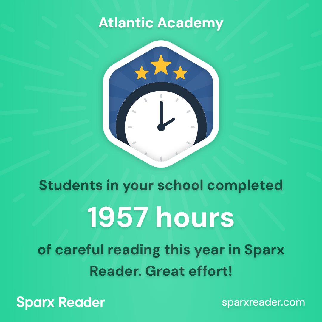 athenalearning_'s tweet image. Year to date, Atlantic Academy are smashing it on Sparx!
Incredible effort, dedication, and progress from students and staff alike 
#SparxSuccess #AtlanticAcademy #EdTech #Proud
