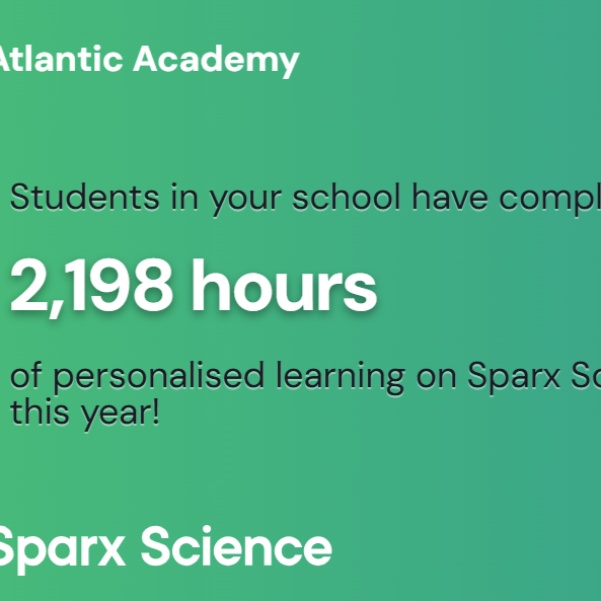 athenalearning_'s tweet image. Year to date, Atlantic Academy are smashing it on Sparx!
Incredible effort, dedication, and progress from students and staff alike 
#SparxSuccess #AtlanticAcademy #EdTech #Proud