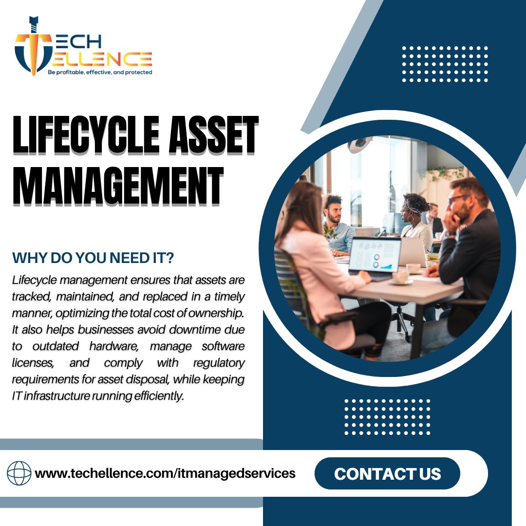 techellence's tweet image. Take Control of Your IT Assets—From Start to Finish. 

Let your tech work for you, not against you.
👉 Discover how at: techellence.com/itmanagedservi…

#LifecycleAssetManagement #EfficientIT #TechellencePower