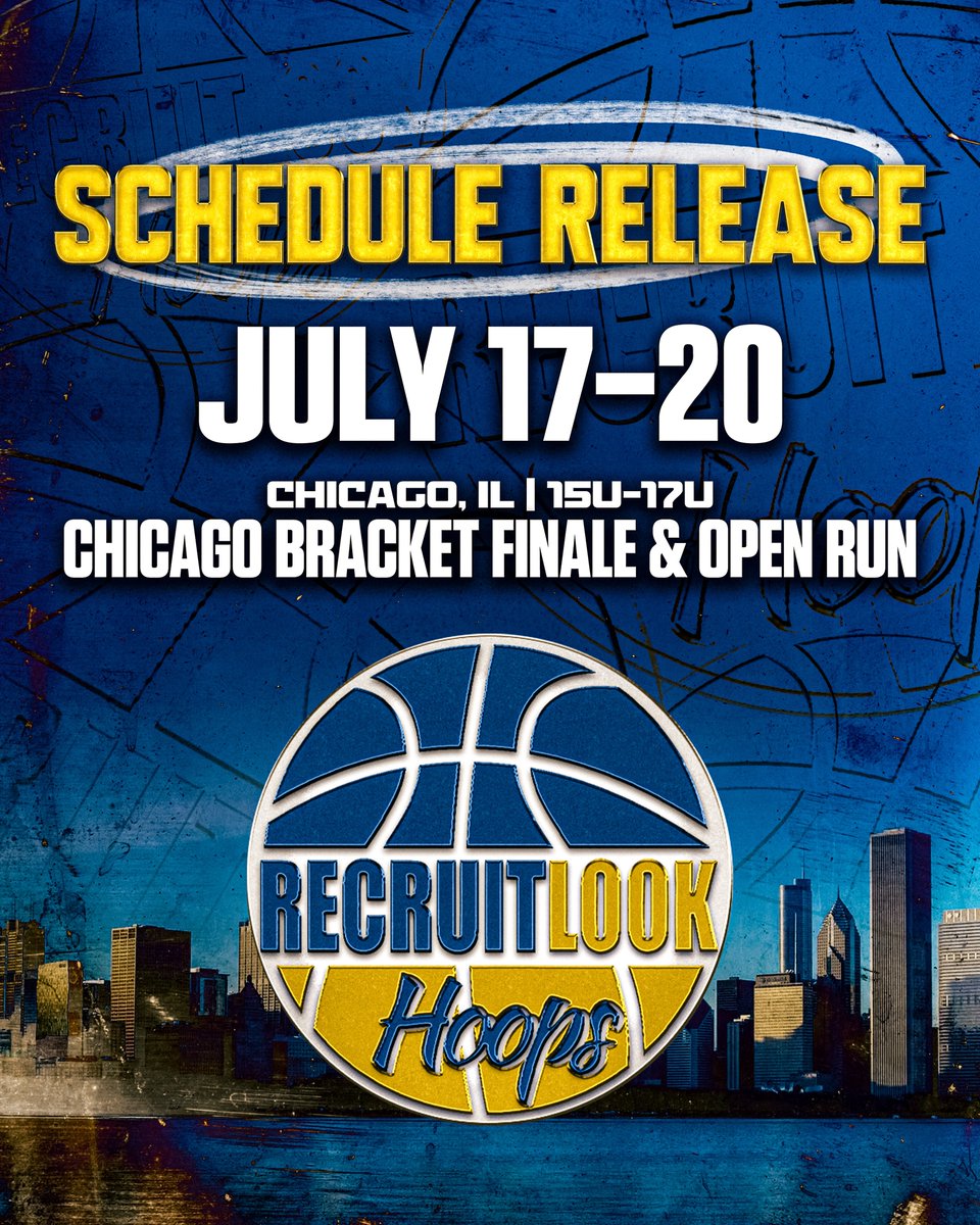 July 17-20 | CHICAGO Bracket Finale &amp; Open Run

Schedule: tourneymachine.com/R166627

College Registration: form.jotform.com/251684472009156