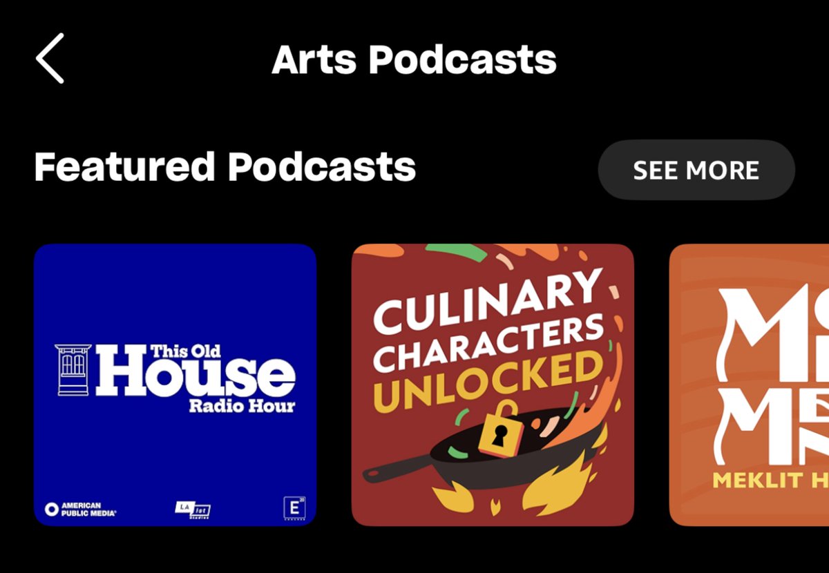 C_C_Unlocked's tweet photo. Thanks for the support @amazonmusic! Don't forget you can listen to Culinary Characters Unlocked at https://t.co/i8020UddRd

@amazonmusic @playmorepods https://t.co/fWHcVmPeb0
