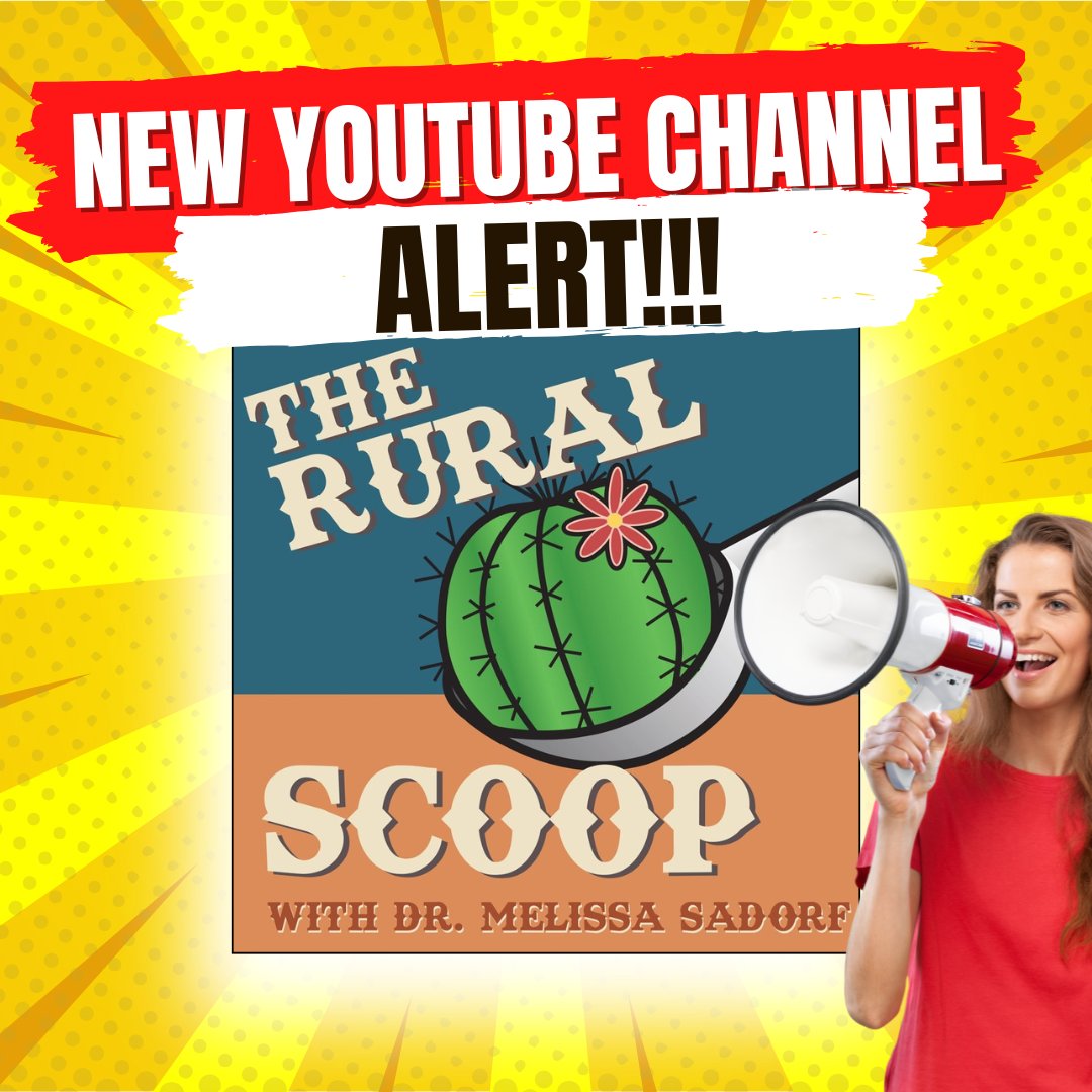 MSadorf03's tweet image. The Rural Scoop has a new YouTube home!
We’ve moved our podcast content to a new channel:
youtube.com/@TheRuralScoop…
Same meaningful conversations about rural education, leadership, and community—just in a fresh new spot.
If you’ve been following us before, we’d truly appreciate…