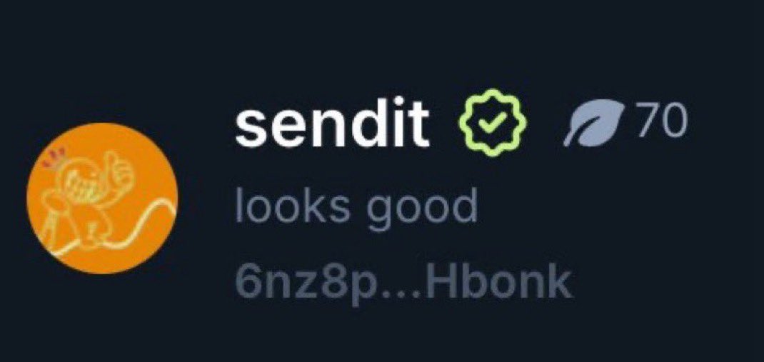 therealest_Q00's tweet image. FINALLY VERIFIED ON JUPITER TY @JupiterExchange 

Looks good send it 

6nz8p3Mzw4q4rhHZFbaLAqGv48Ab2PRPSYW1o8YHbonk

💹💹💹💹💹💹💹💹💹💹💹💹
#CryptoLaunch #Hot #SolanaProjects