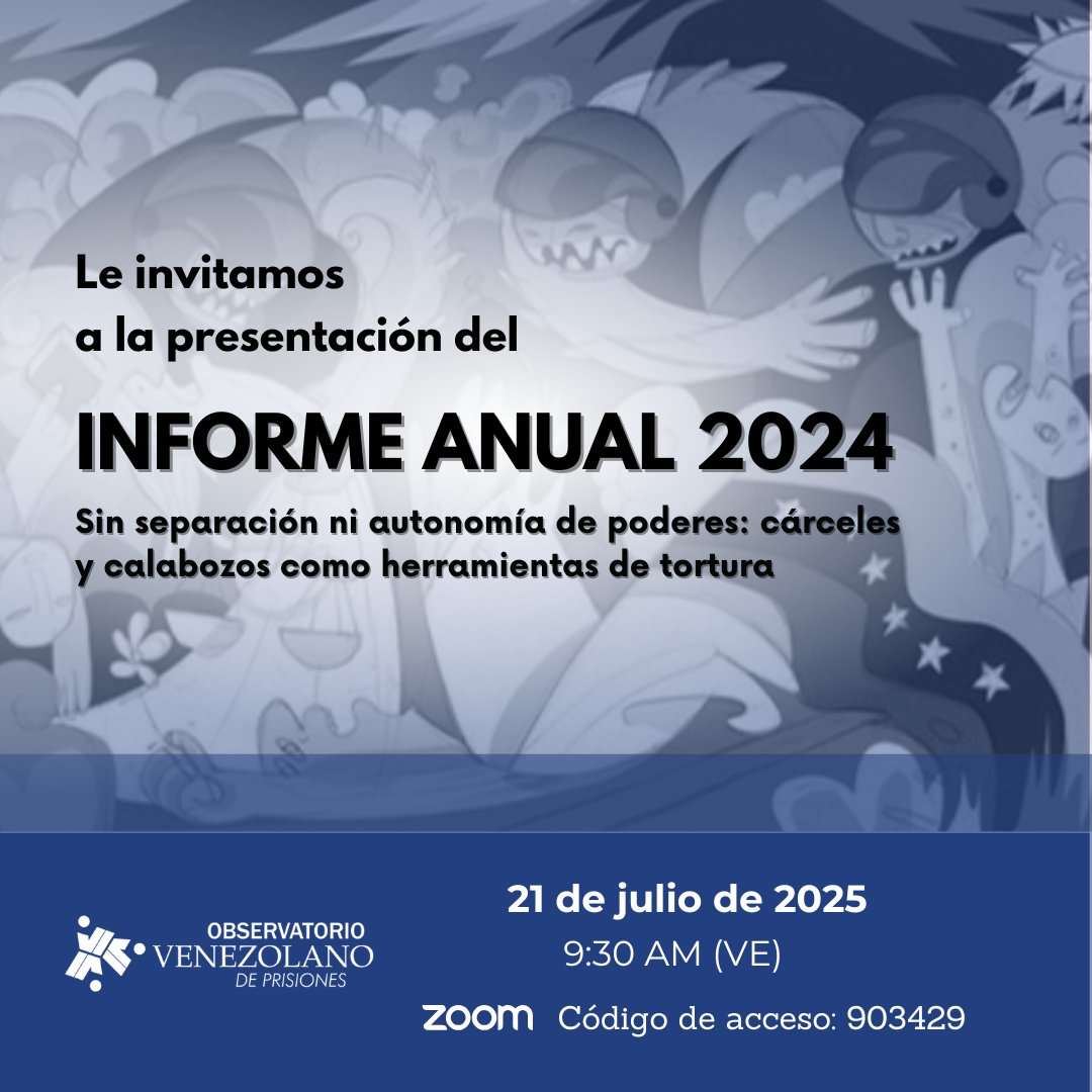 En #Venezuela, protestar o ejercer la ciudadanía crítica puede costar la libertad.

Durante 2024, cientos de personas fueron detenidas de forma arbitraria por participar en manifestaciones o simplemente por encontrarse cerca de ellas. Sin juicio ni garantías, muchas fueron