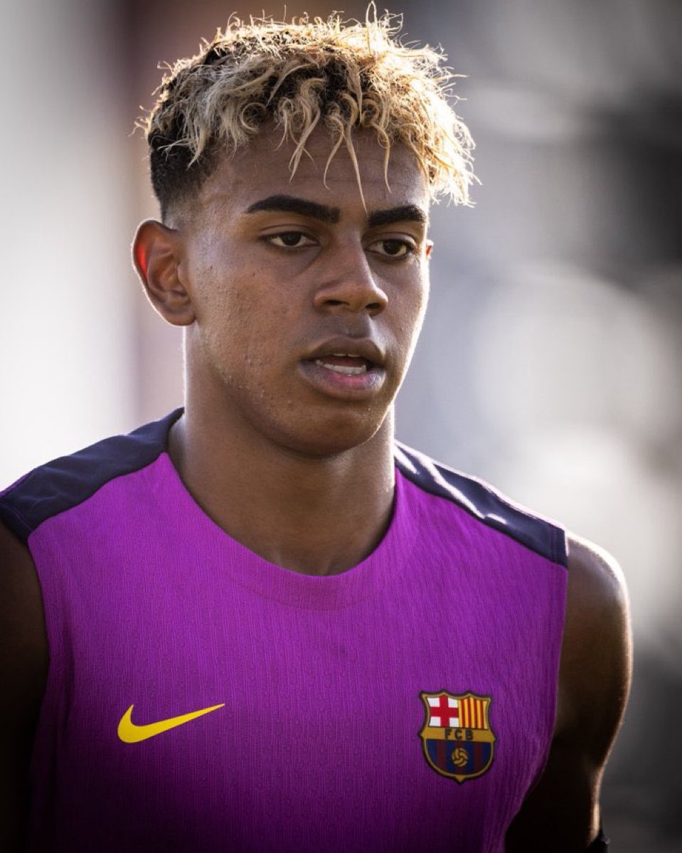 لامين يامال في تدريبات برشلونة اليوم 🔥