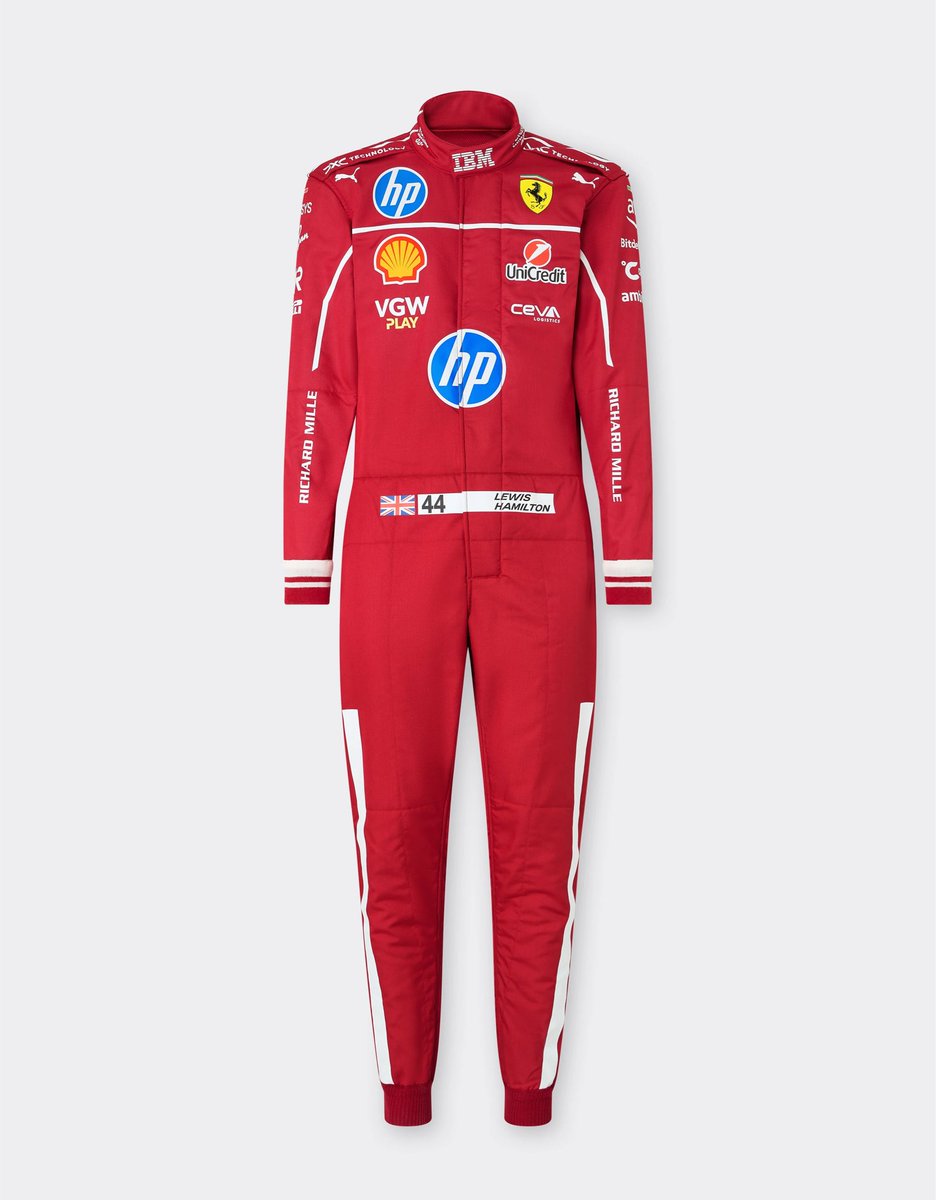 g4ryw4lker's tweet image. And us footy shirt collectors think £130 for a player issue is steep…
Ferrari & Puma really said “Hold my espresso.” ☕️
Behold: Ferrari replica race suits! from £3,400 to £4,250
Imagine rocking up to the local Esso in these!
store.ferrari.com/en-gb/search