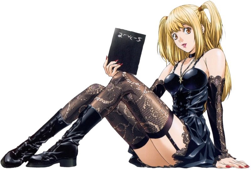 Omg ani, grok’s new ai companion, is literally misa from death note 😱