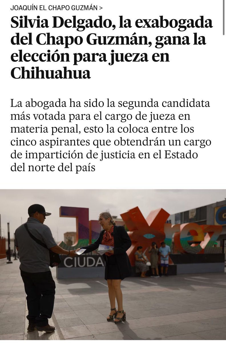 adikraj1's tweet image. Que dice @Claudiashein que no establecerá diálogo con #JeffreyLitchman porque se trata del abogado de un narcotraficante.
Va.
Perfecto.
Pero entonces, ¿por qué carajo la ABOGADA DEL CHAPO puede ser JUEZ en CHIHUAHUA?
Tantitita madre.