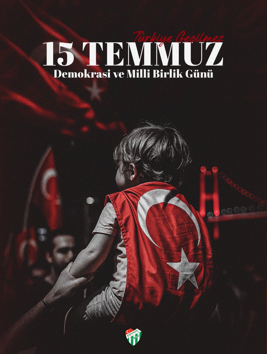 🇹🇷 15 Temmuz Demokrasi ve Milli Birlik Günü'nün 9. yıl dönümünde şehitlerimize Allah'tan rahmet diliyor, gazilerimize minnetlerimizi sunuyoruz.