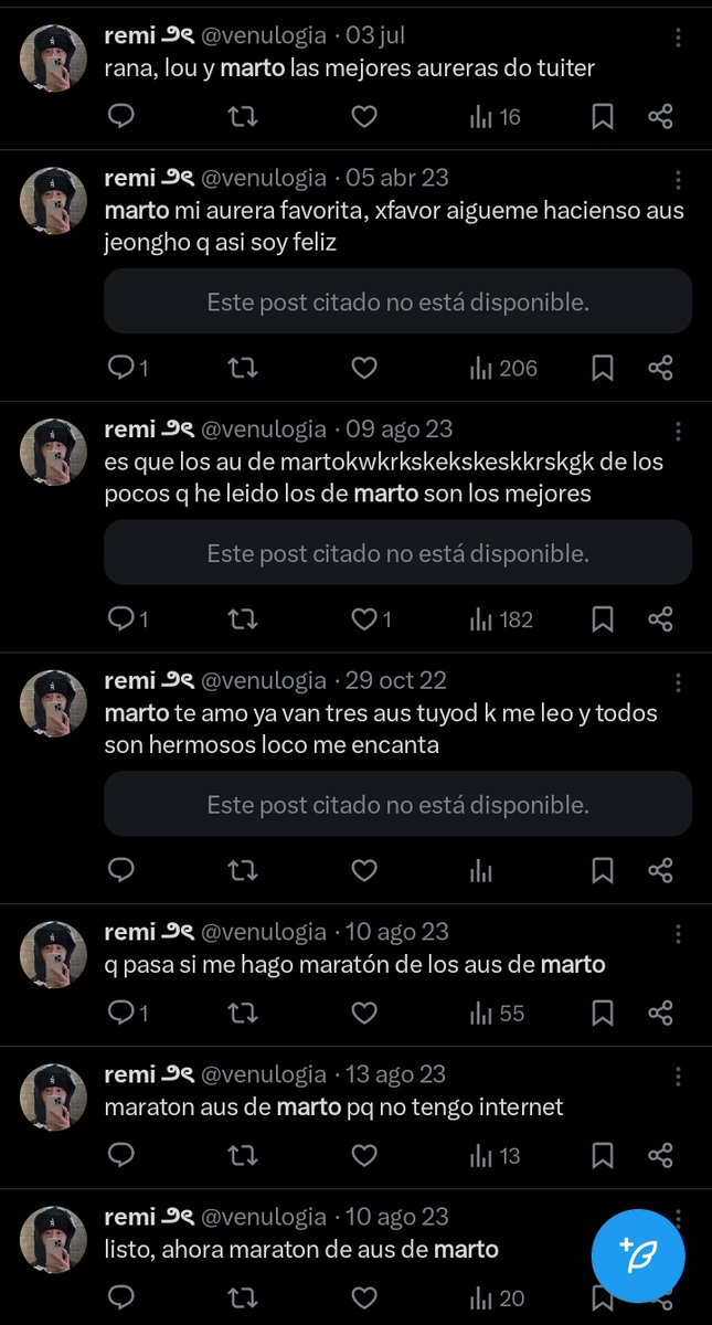 no miento cuando marto es mi real trauma