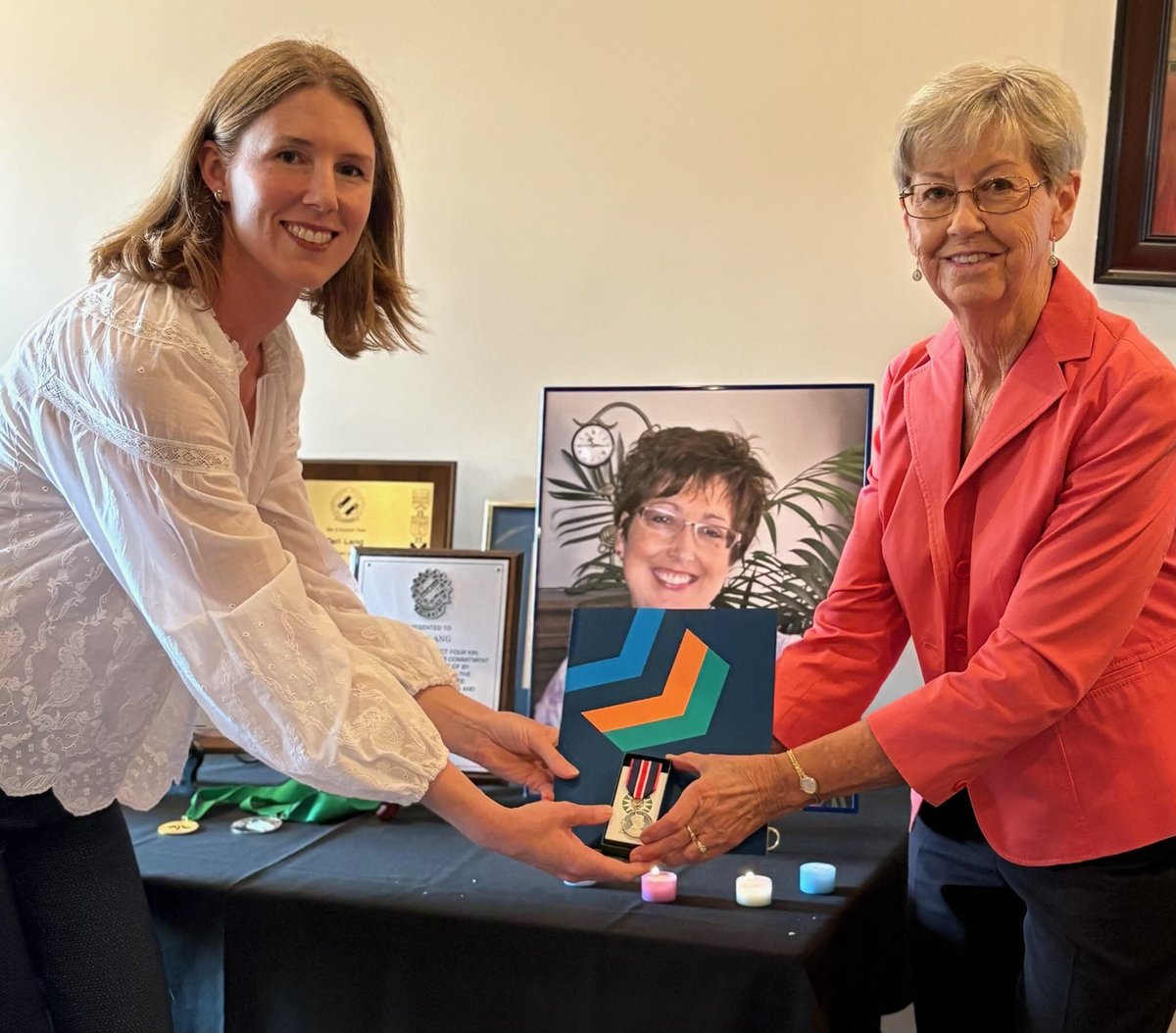 MikeBarrettON's tweet image. Honoured to join Cystic Fibrosis for their King Charles III Coronation Medal presentation to two deserving recipients Caroline Rigutto and a posthumous award to Teri Lang.
Their incredible advocacy helped shaped better support and treatment for Canadians living with CF.