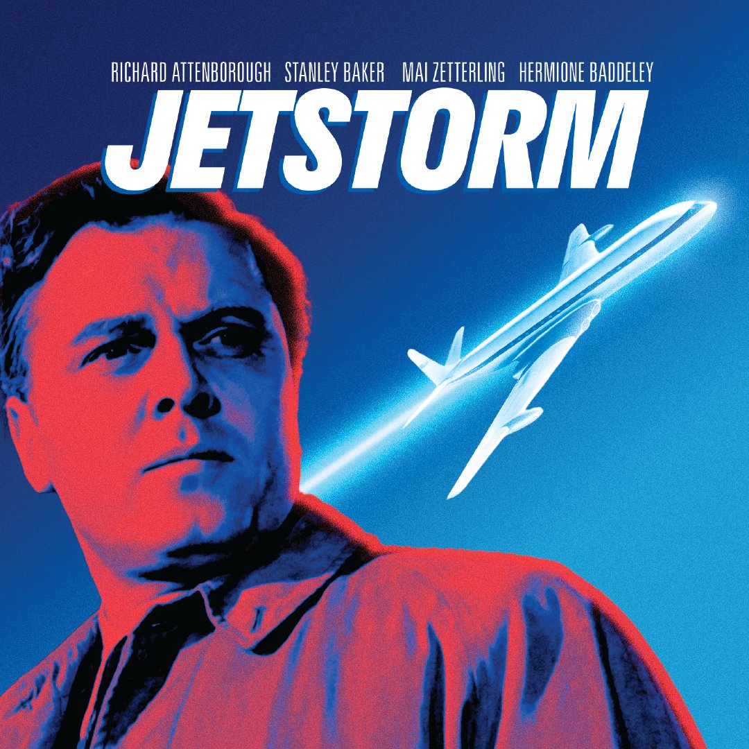 imprint_films's tweet image. Brace yourselves for impact - JET STORM (1959) makes its worldwide debut on Blu-ray with Imprint Films! ✈️
This time-ticking thriller stars Richard Attenborough as a former scientist who threatens to detonate a bomb over the Atlantic, and is one of the earliest examples of an…