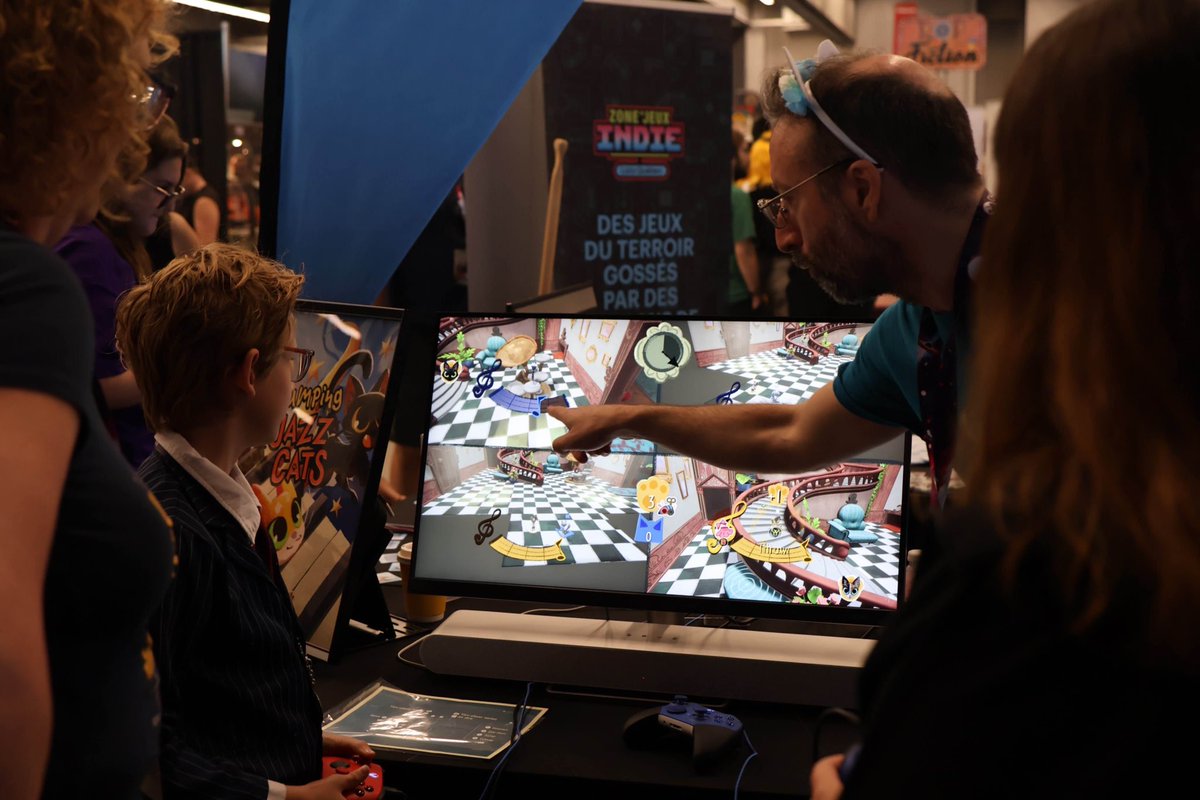 Two words can aptly describe what it feels like to be an exhibitor at a ComicCon: 

Exhilarating!
Exhausting!

What an amazing tag-team effort from the Catco crew 🥹 

#zoneindieLQ #lotoquebec