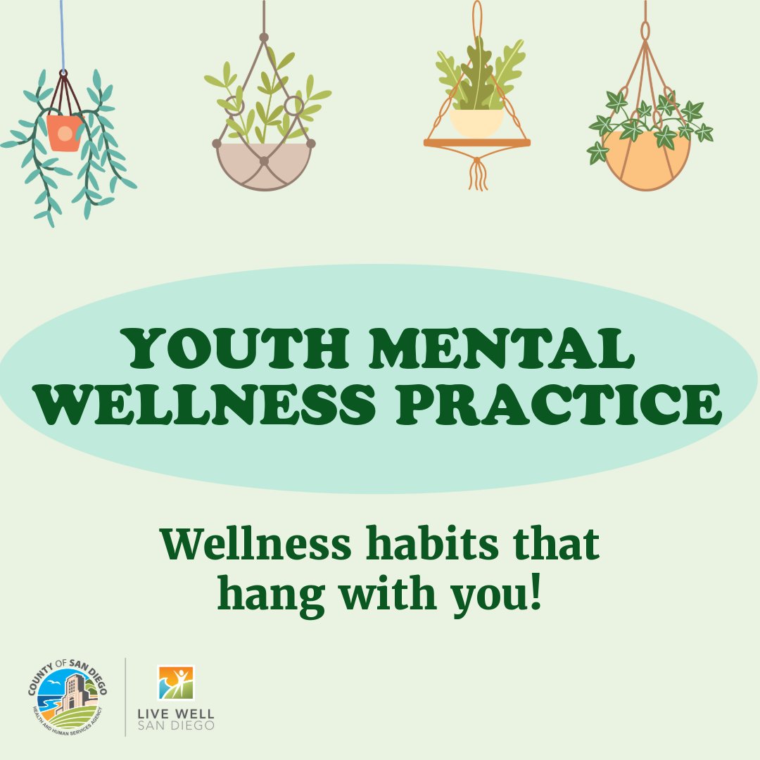 SDCountyHHSA's tweet image. Our new Youth Mental Wellness Toolkit - created by youth, for youth - to help you stay rooted, balanced, and growing strong! Let this be a gentle reminder: you don’t have to bloom alone.

Start your growth journey today - bit.ly/30D-YEP