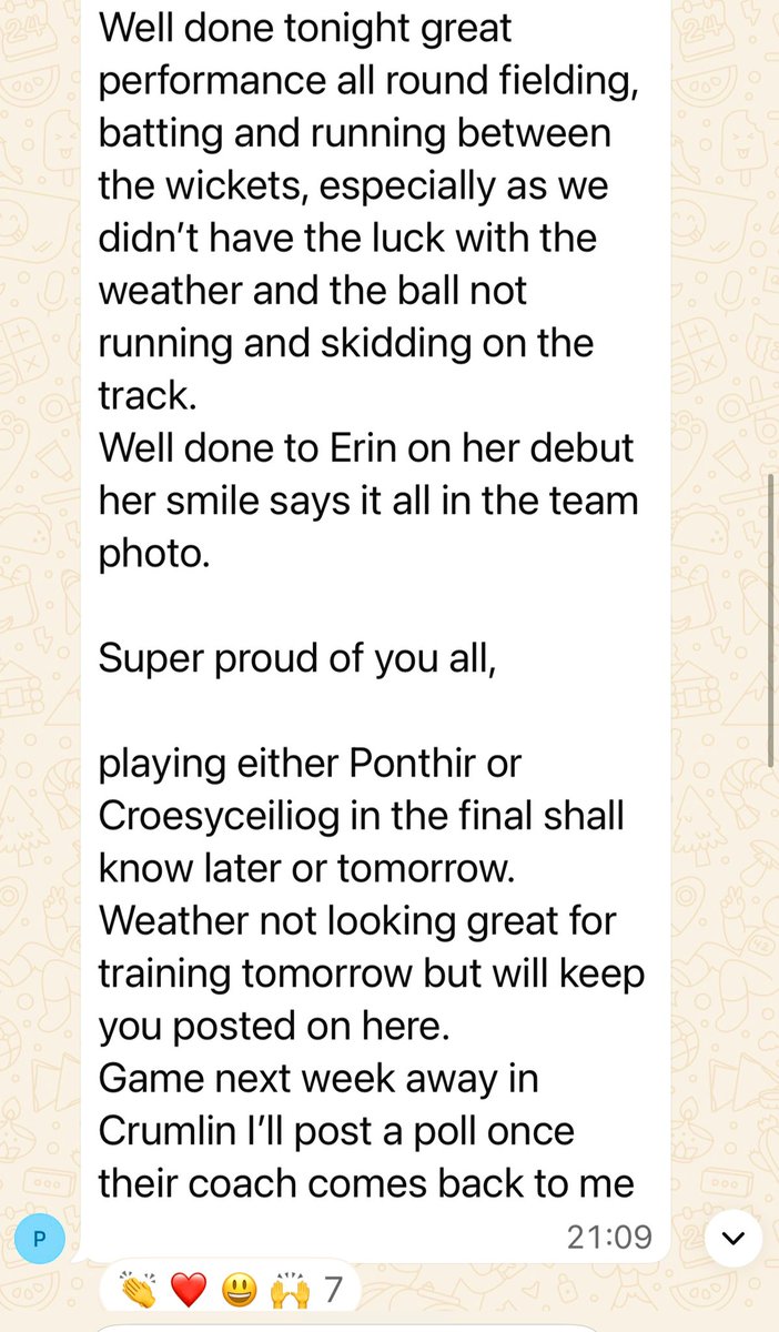 victoriawalters's tweet photo. After a successful transition day today where she had a great day meeting her teachers &amp; making new friends, Erin made her debut for the under 11s cricket team &amp; won the semi-final of the Gwent Plate - finals let’s go!!!! 🏏🏏 🎉🙌 @HeoldduCS @MrTBarnes27 @blackwoodtowncc https://t.co/T0adBn2PTg