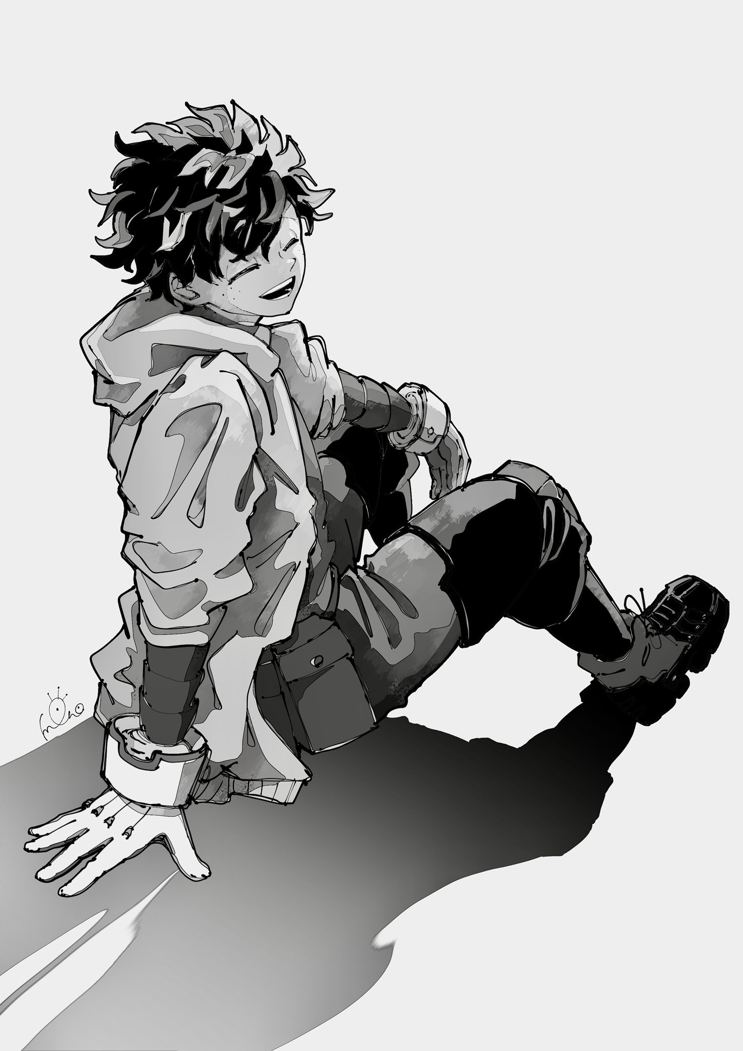 ◆クラウンの少年◆手描きイラスト knightart #しゆんくん