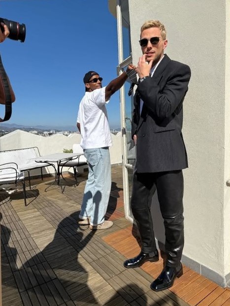 bestofhoult's tweet image. “It’s been less than three months, but it’s one of those that feels like forever. He’s my brother now. We have the same type of humor and banter.” — Jason Bolden on working with Nicholas Hoult