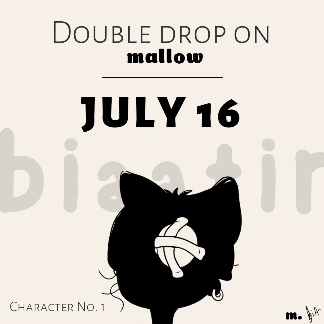 biaatir's tweet image. He’s quiet. Too quiet.
That mask’s been on for years 🙀 and there’s a reason.
Some say what’s behind it isn’t just eyes… but a secret waiting to be exposed.
You sure you’re ready to uncover it?
JULY 16 on @mallowdotart