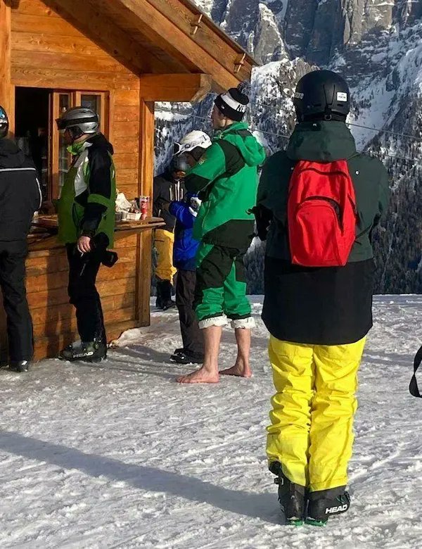 That dude is high AF.